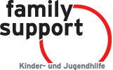 Logo: family support, Kinder- und Jugendhilfe